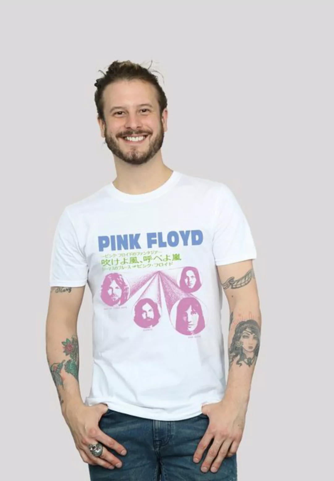 F4NT4STIC T-Shirt Pink Floyd Liquid Prism Rock Metal Musik Herren,Premium M günstig online kaufen