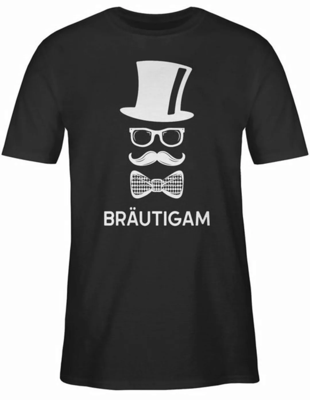 Shirtracer T-Shirt Bräutigam Gentleman JGA Männer günstig online kaufen