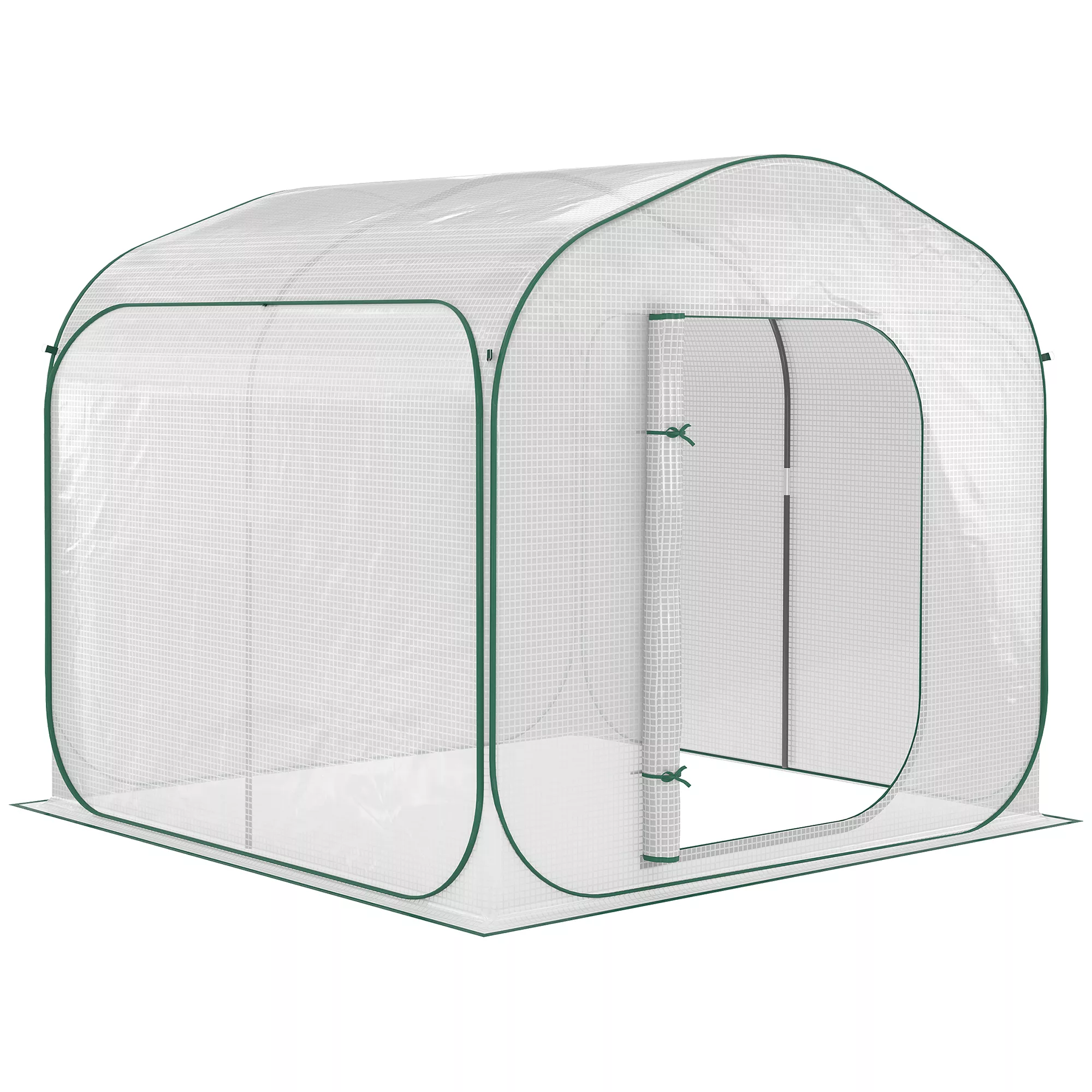 Outsunny Gewächshaus Pop-up 2 x 2 m - Garten Gewächshaus 4,33 m² Wintergewä günstig online kaufen