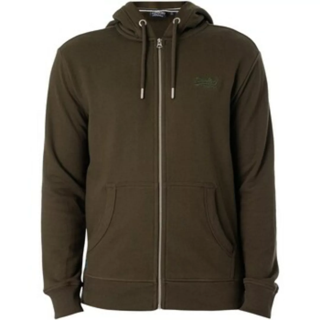 Superdry  Sweatshirt Essential Logo-Kapuzenpullover Mit Reißverschluss günstig online kaufen