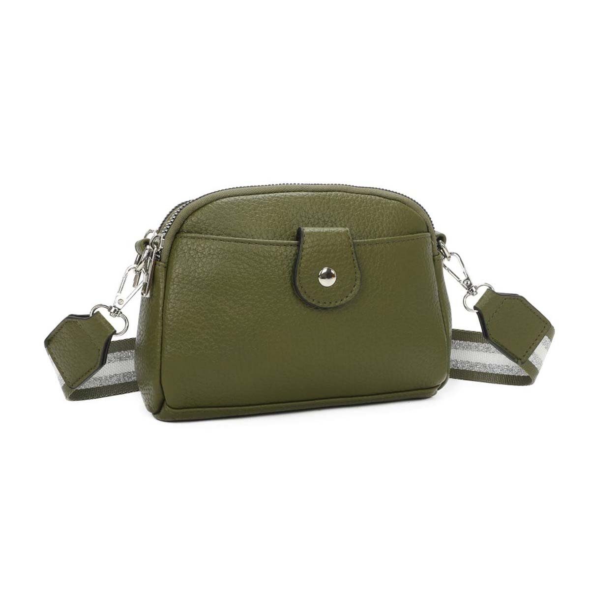 ITALYSHOP24 Schultertasche Damen kleine Umhängetasche Crossover günstig online kaufen