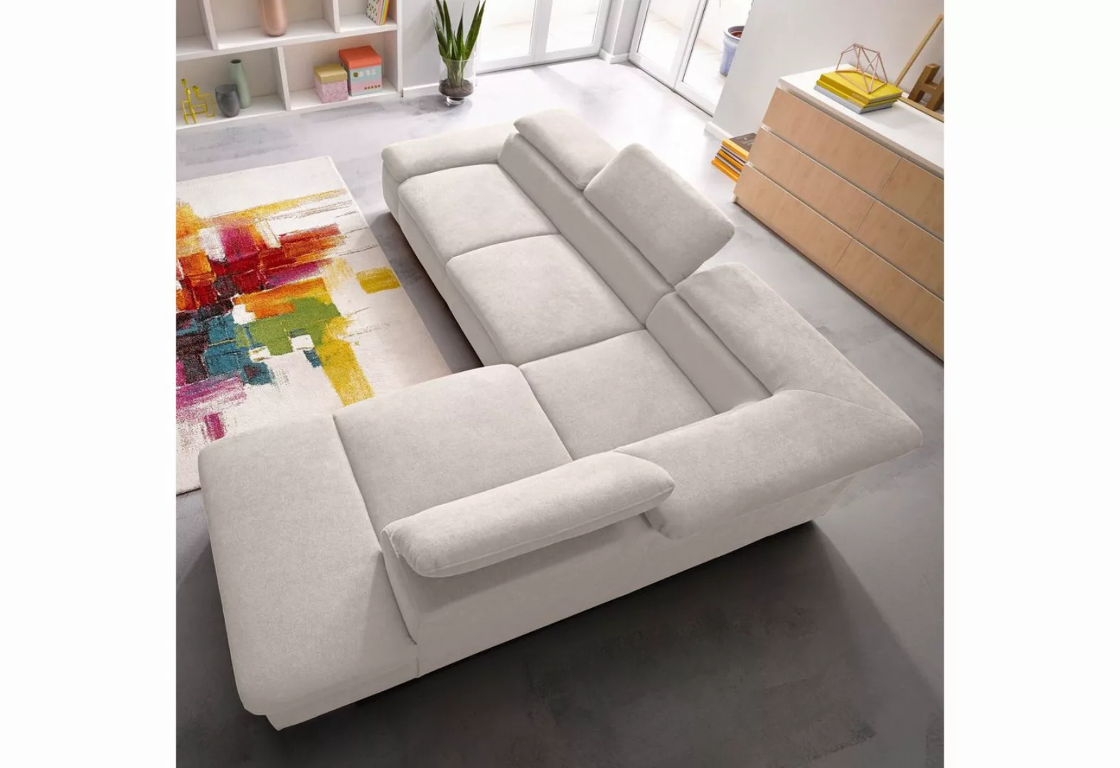 sit&more Ecksofa Alcatraz L-Form, wahlweise mit Bettfunktion günstig online kaufen