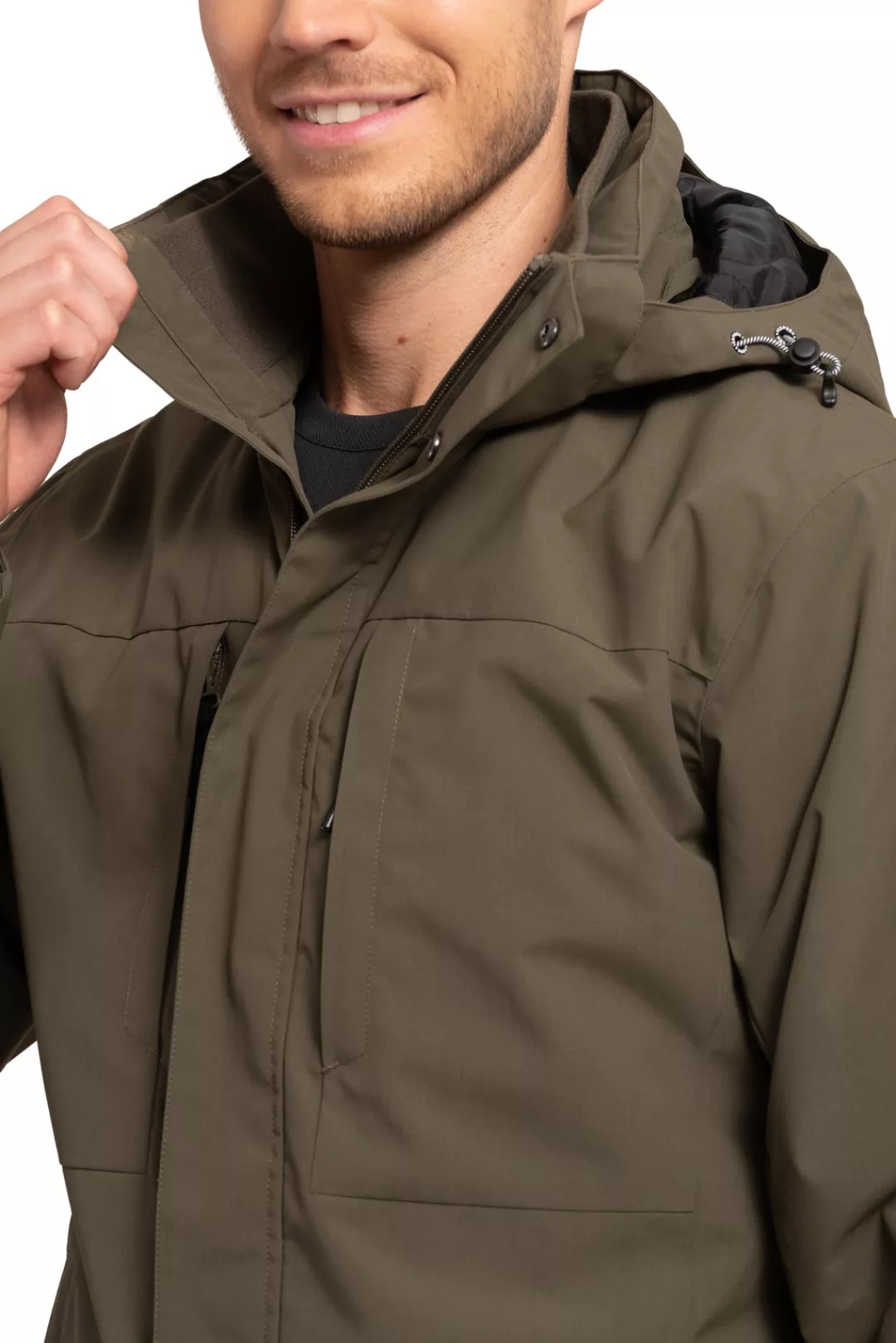 Icepeak Funktionsjacke "ICEPEAK ALSTON", mit Kapuze, mit Logoschriftzügen a günstig online kaufen