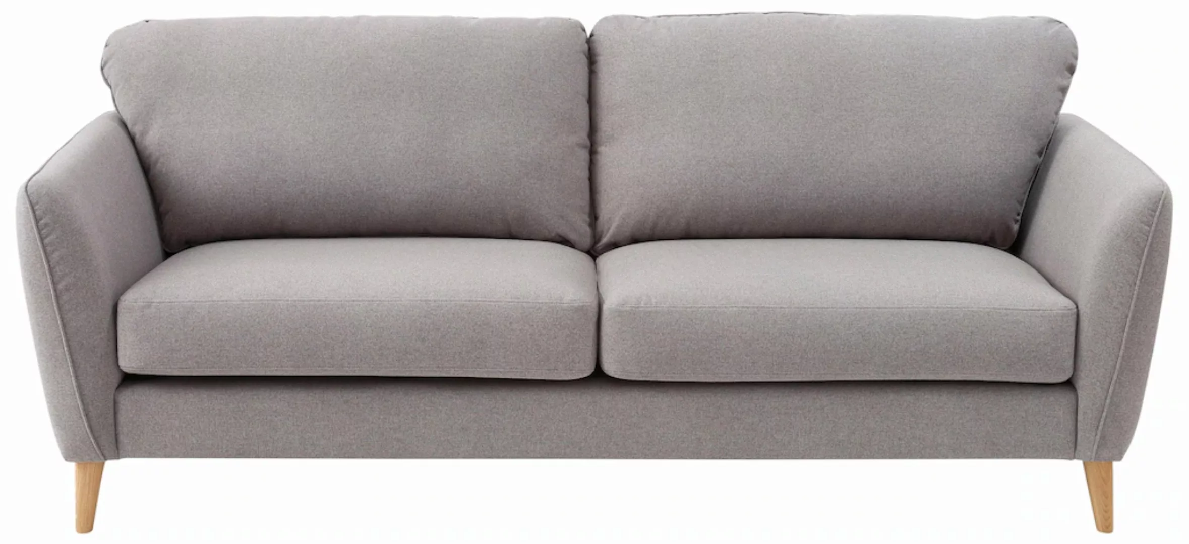 Home affaire 2-Sitzer MARSEILLE Sofa 170 cm, mit Massivholzbeinen aus Eiche günstig online kaufen