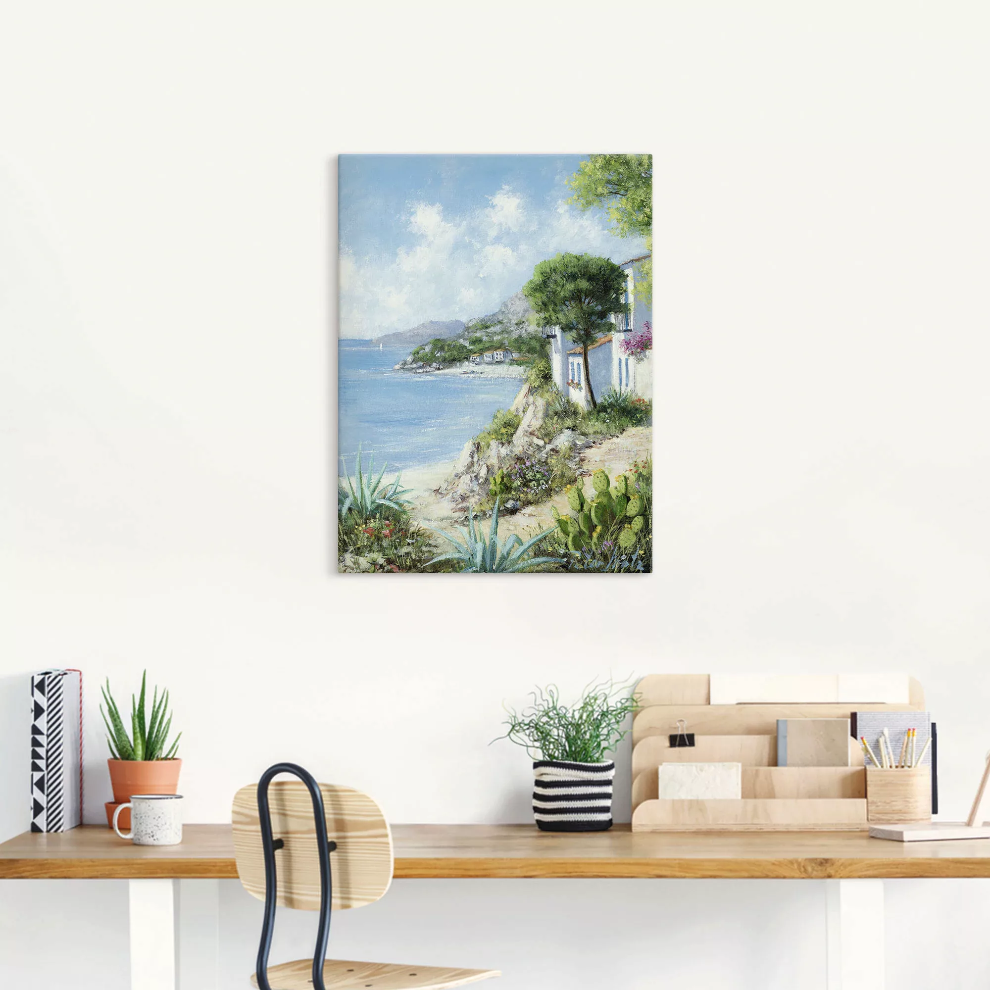 Artland Wandbild »Weg zum Meer«, Gewässer, (1 St.) günstig online kaufen