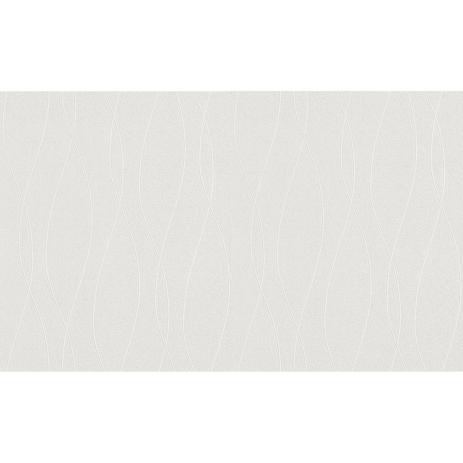 Rasch Vliestapete Wallton 142518 Wellen Weiß 25 m x 1,06 m günstig online kaufen