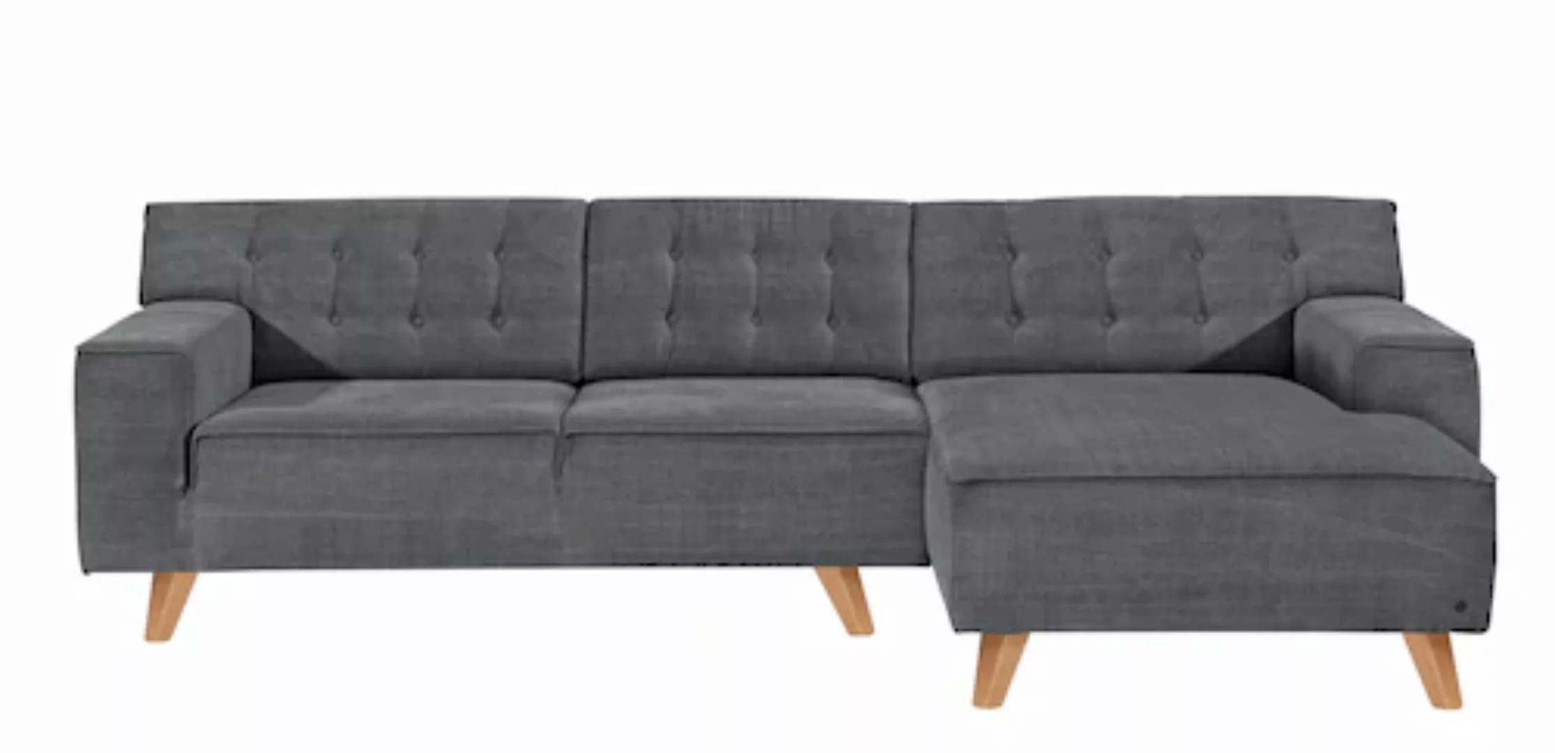 TOM TAILOR HOME Ecksofa »NORDIC CHIC«, mit Recamiere, im Retrolook, Füße Bu günstig online kaufen