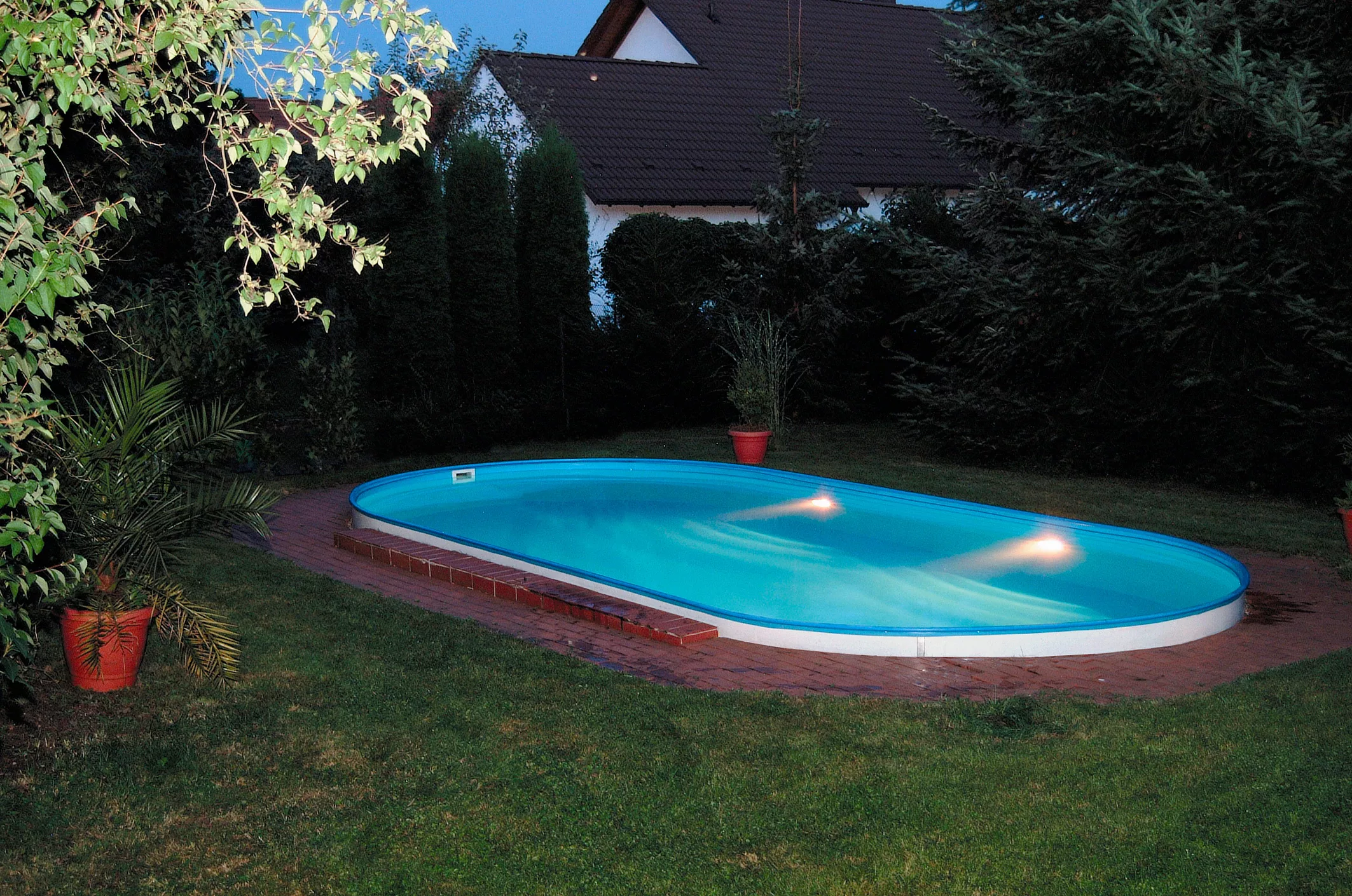 my POOL BWT Ovalpool "PREMIUM mit blauer Innenfolie", (Set, 2 tlg.), Höhe 1 günstig online kaufen