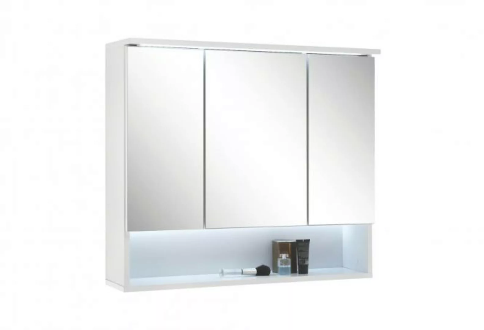 Spiegelschrank 80 inkl LED-Beleuchtung BEST von Bega Weiß günstig online kaufen