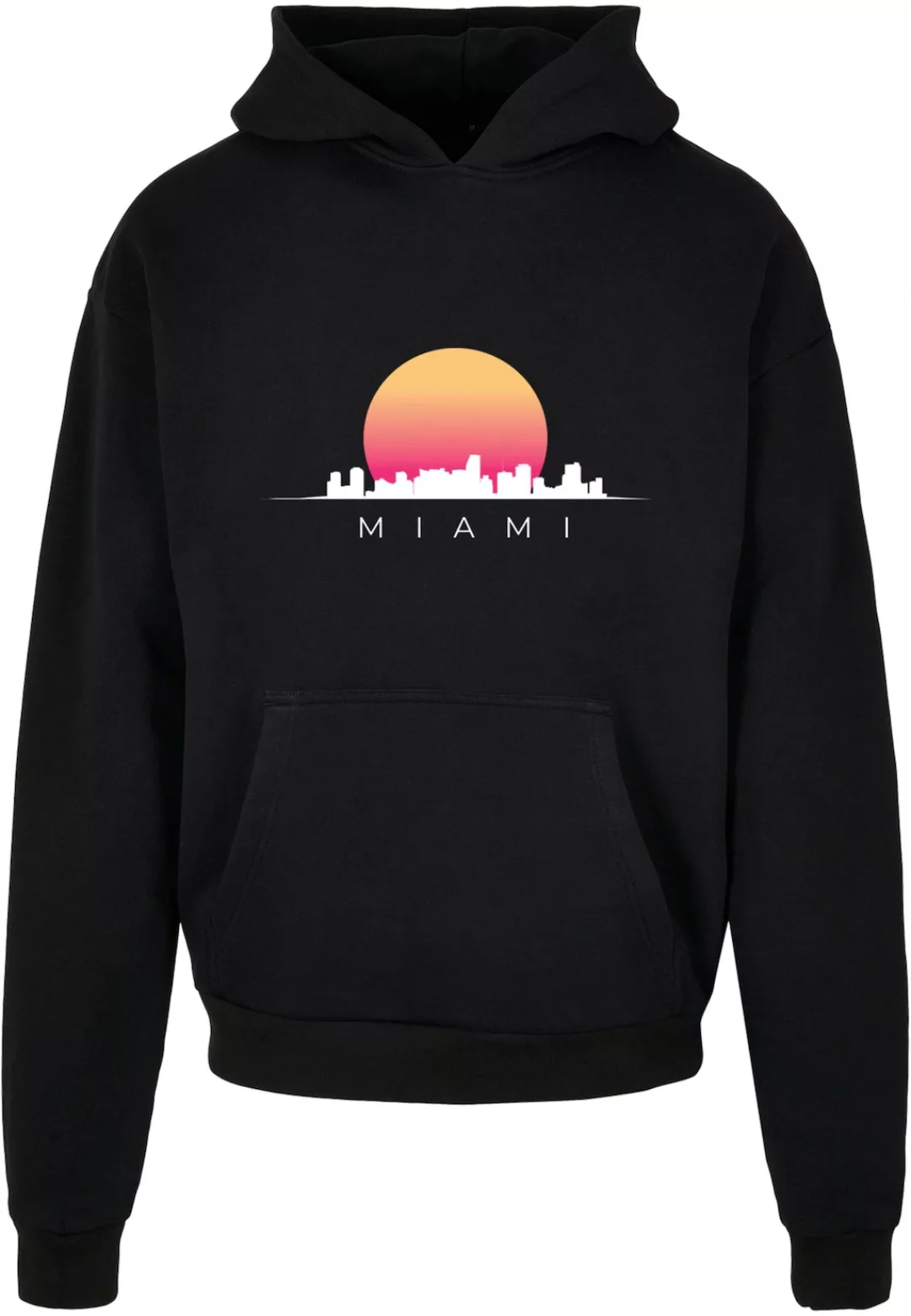 Merchcode Kapuzensweatshirt "Merchcode Herren Miami X Ultra Heavy Hoody" günstig online kaufen