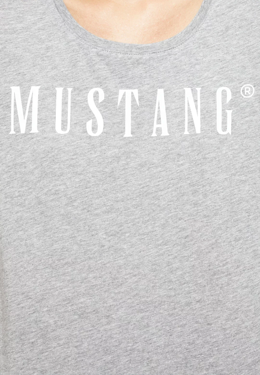 MUSTANG Kurzarmshirt "T-Shirt" günstig online kaufen