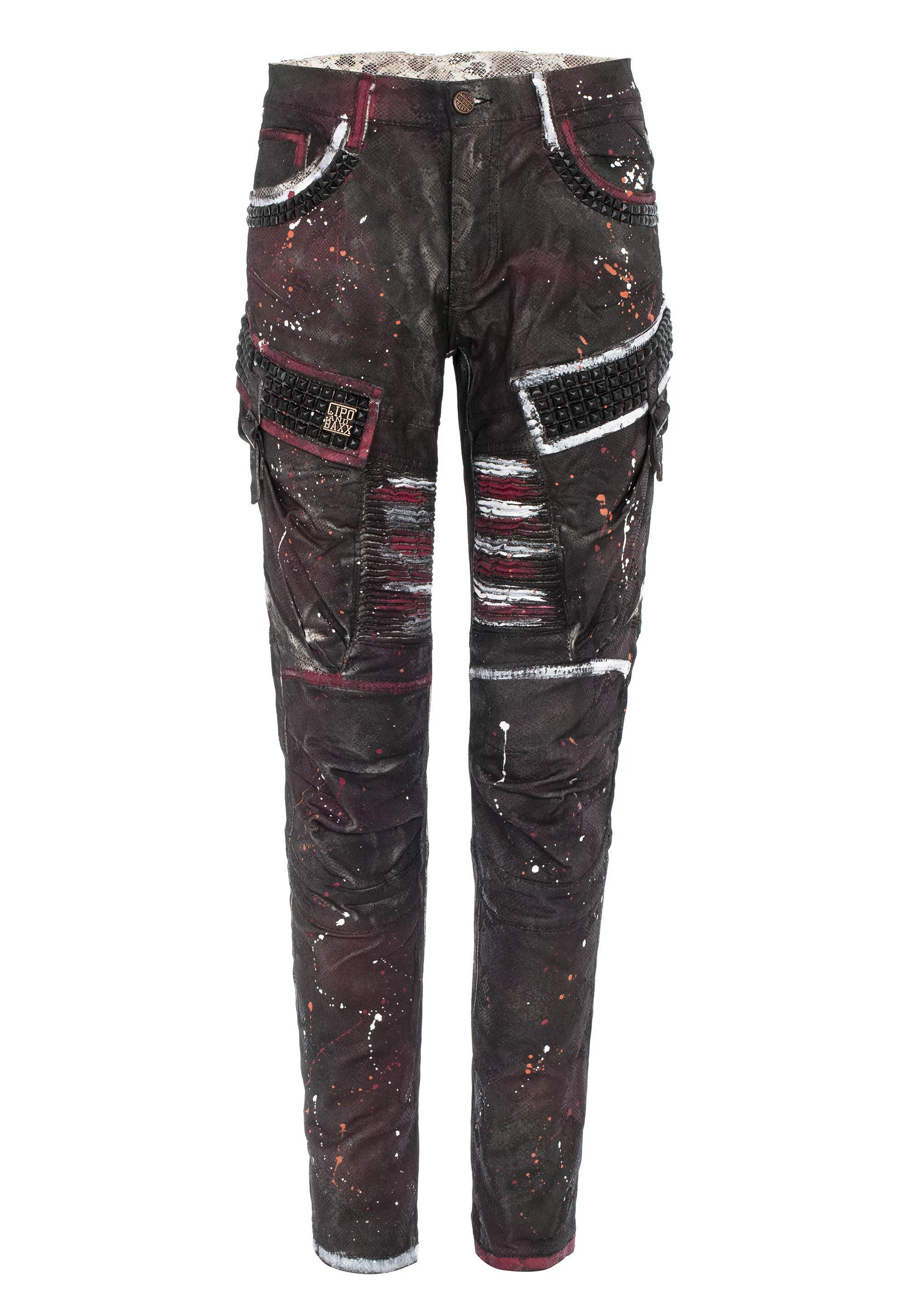Cipo & Baxx 5-Pocket-Jeans "Jeans", mit coolem Print günstig online kaufen