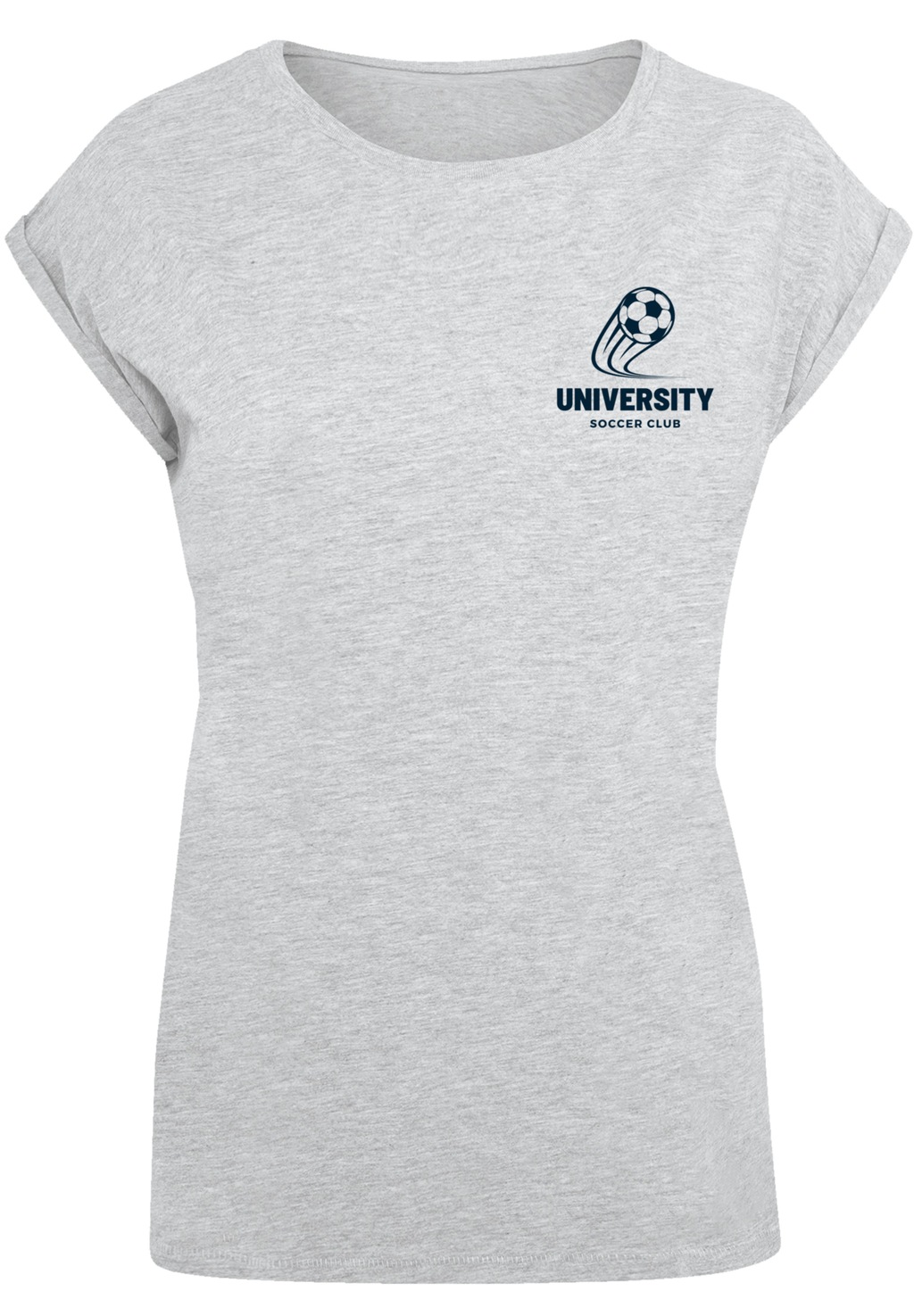 F4NT4STIC T-Shirt "University Soccer Club Classic Minimalist", Premium Qual günstig online kaufen
