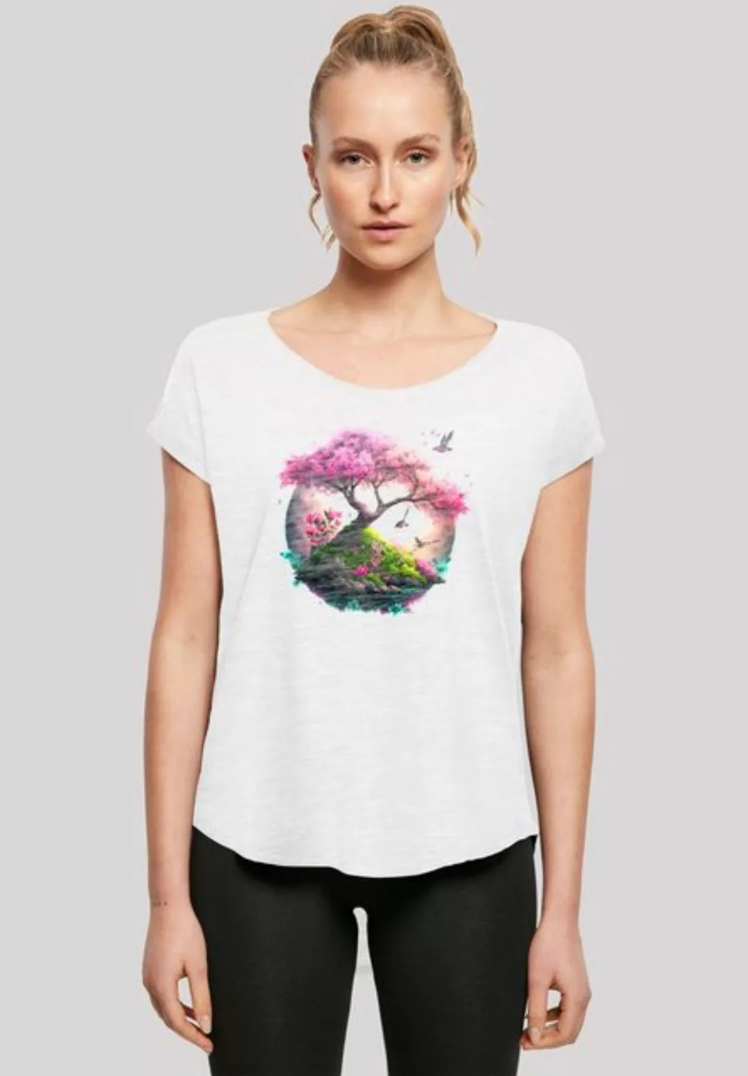 F4NT4STIC T-Shirt "Kirschblüten Baum" günstig online kaufen