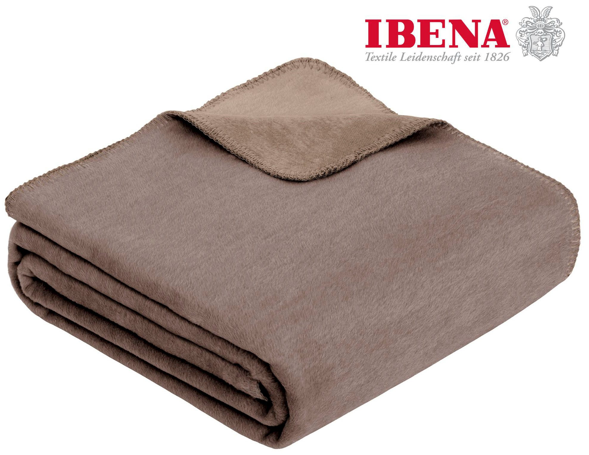 IBENA Wohndecke »Wohndecke Doubleface Dublin«, in trendigen Farben günstig online kaufen