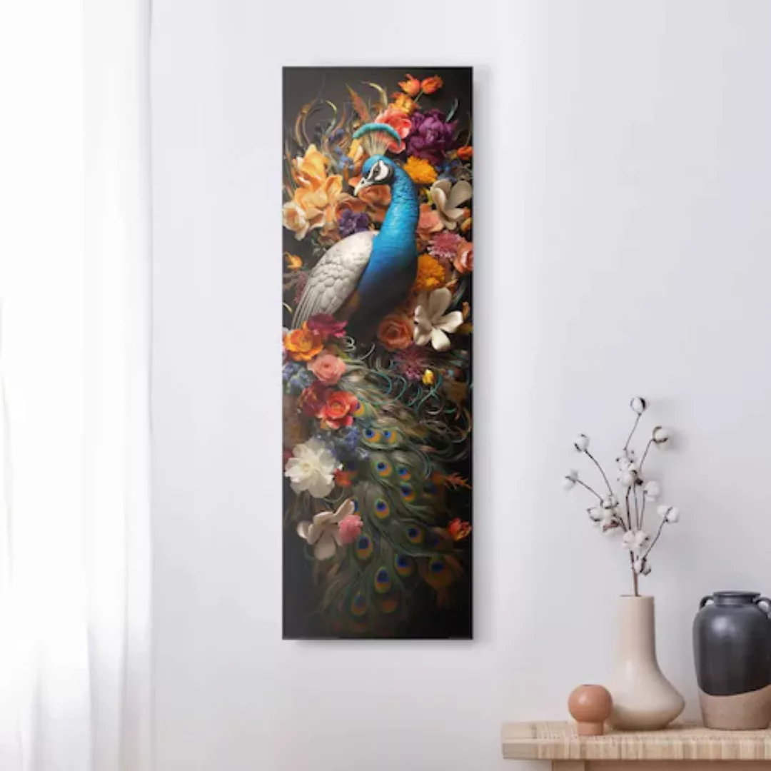 Reinders! Deco-Panel »Colourful Peacock« günstig online kaufen