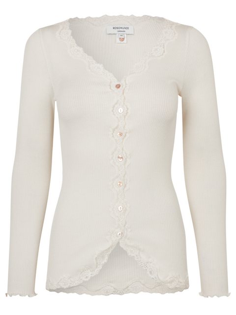 rosemunde Cardigan RWBabette LS V-neck Regular Lace Cardigan günstig online kaufen