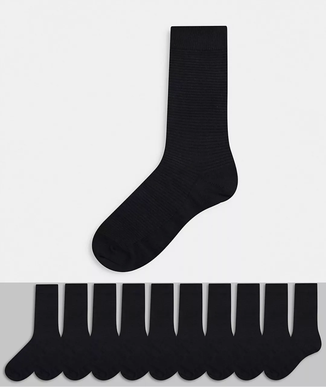 Selected Andrew 10 Einheiten Socken One Size Black günstig online kaufen
