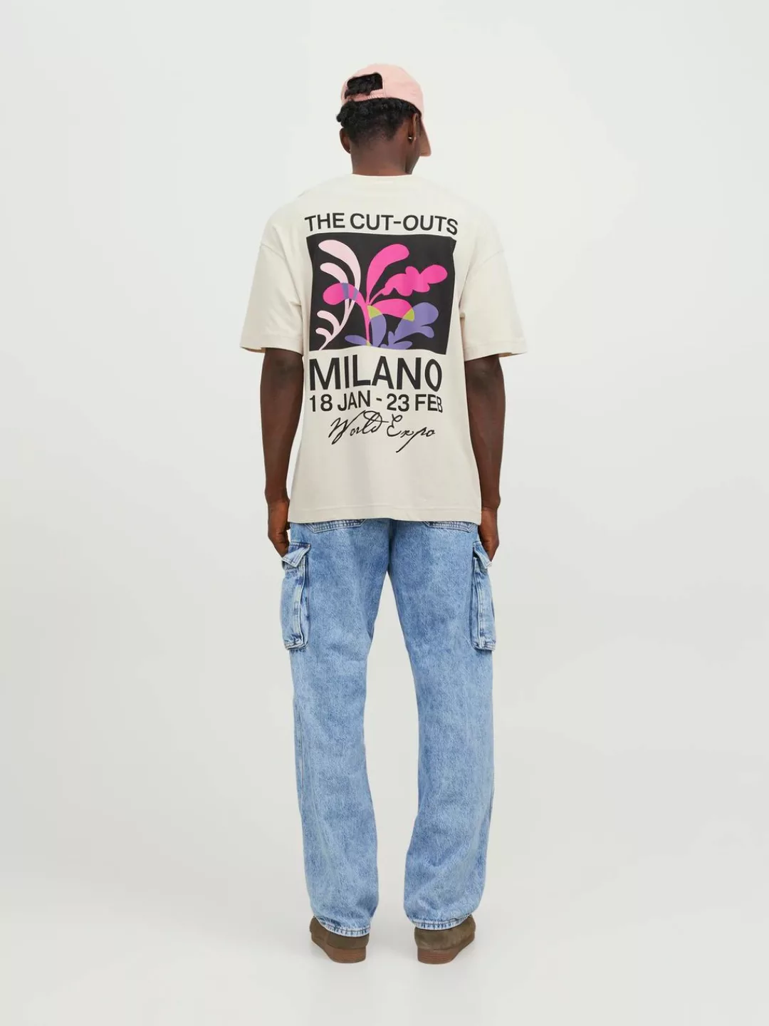 Jack & Jones Kurzarmshirt JORCAPITAL POSTER TEE SS mit coolem Print günstig online kaufen