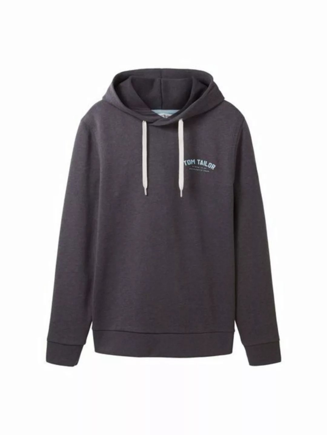 Tom Tailor Herren Kapuzenpullover LOGO HOODIE - Regular Fit günstig online kaufen