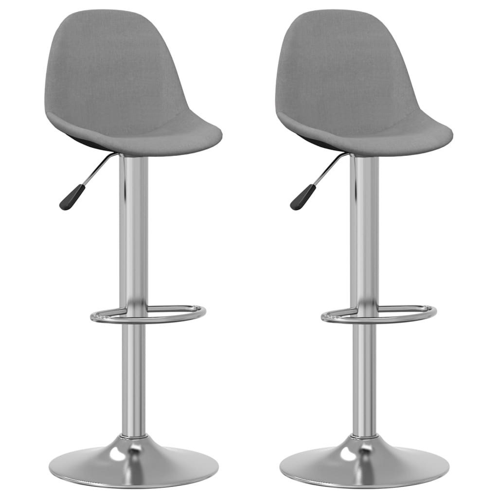 vidaXL Barhocker Barhocker 2 Stk. Grau günstig online kaufen