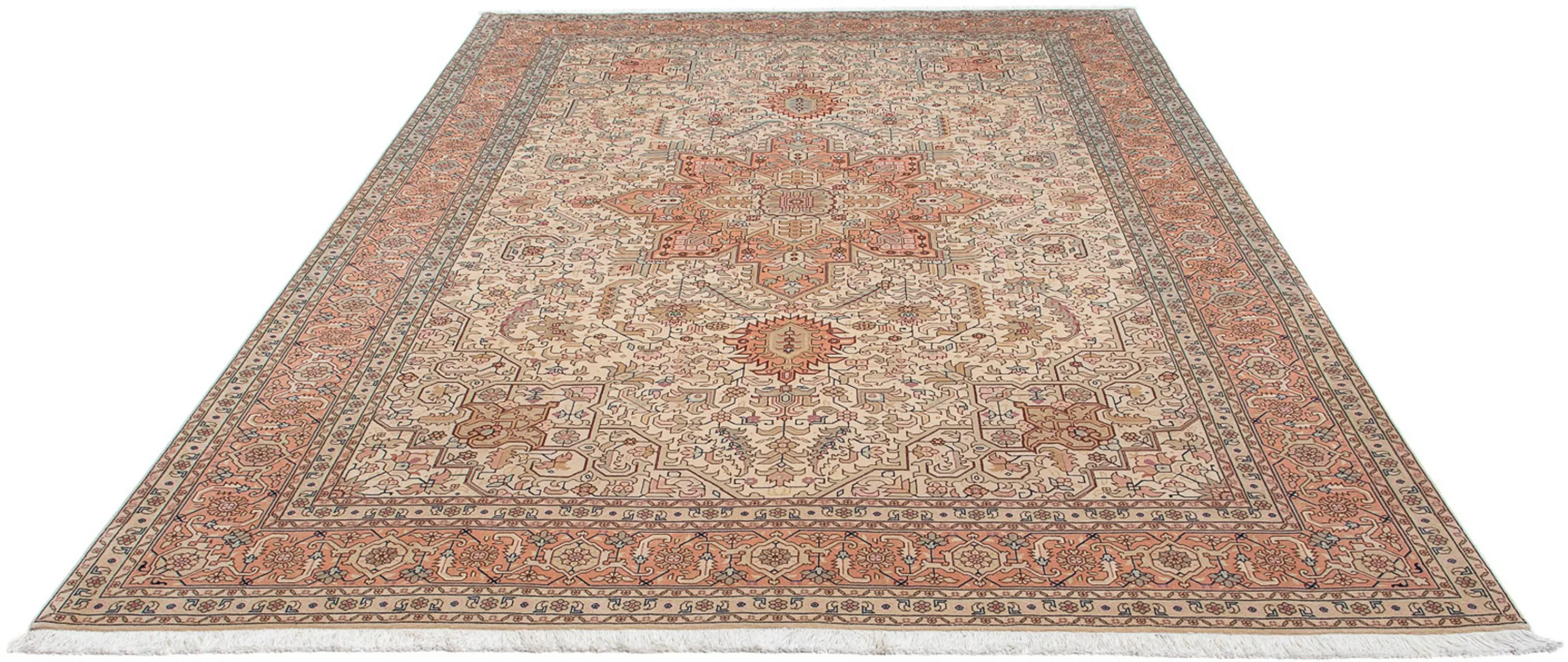 morgenland Orientteppich »Perser - Täbriz - Royal - 302 x 205 cm - beige«, günstig online kaufen