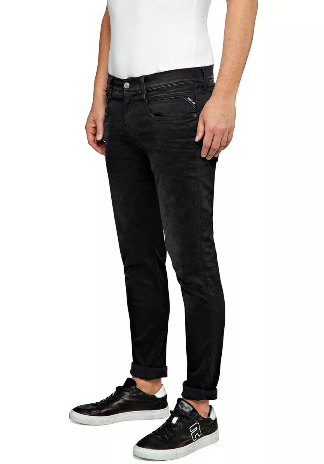 Replay Slim-fit-Jeans Anbass (1-tlg) Weiteres Detail günstig online kaufen