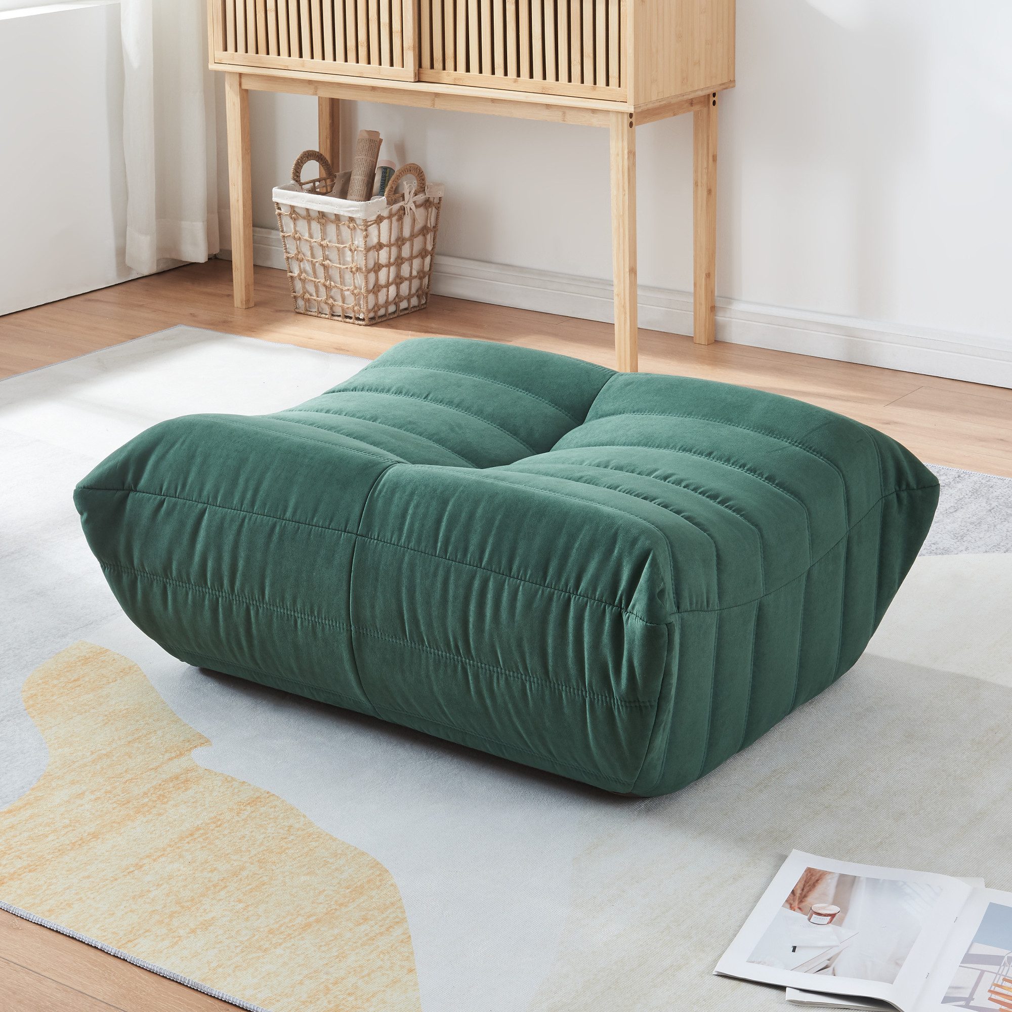 en.casa Pouf, »Kodsø« Fußhocker 35 x günstig online kaufen