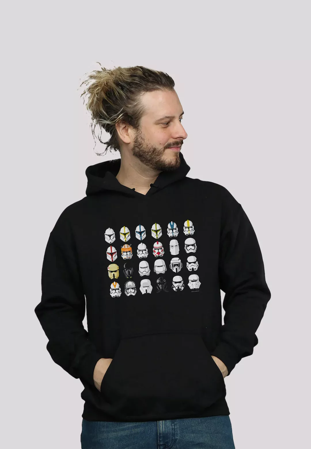 F4NT4STIC Kapuzenpullover "Star Wars Stormtrooper Piloten Helme", Print günstig online kaufen