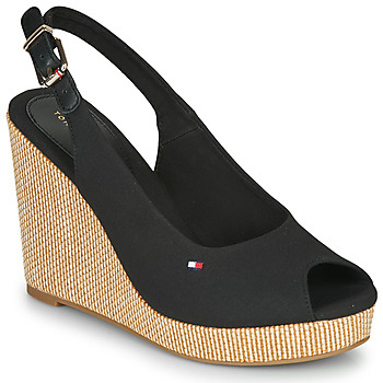 Tommy Hilfiger  Sandalen ICONIC ELENA SLING BACK WEDGE günstig online kaufen