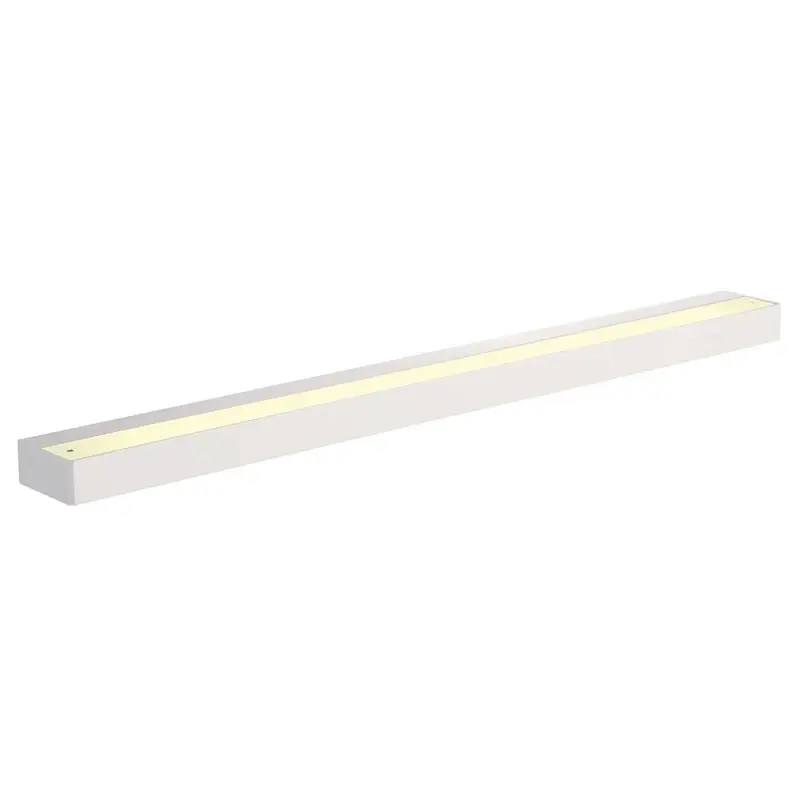 Wandleuchte Sedo, Aluminium, Glas, weiß, 895 mm, LED-Modul günstig online kaufen