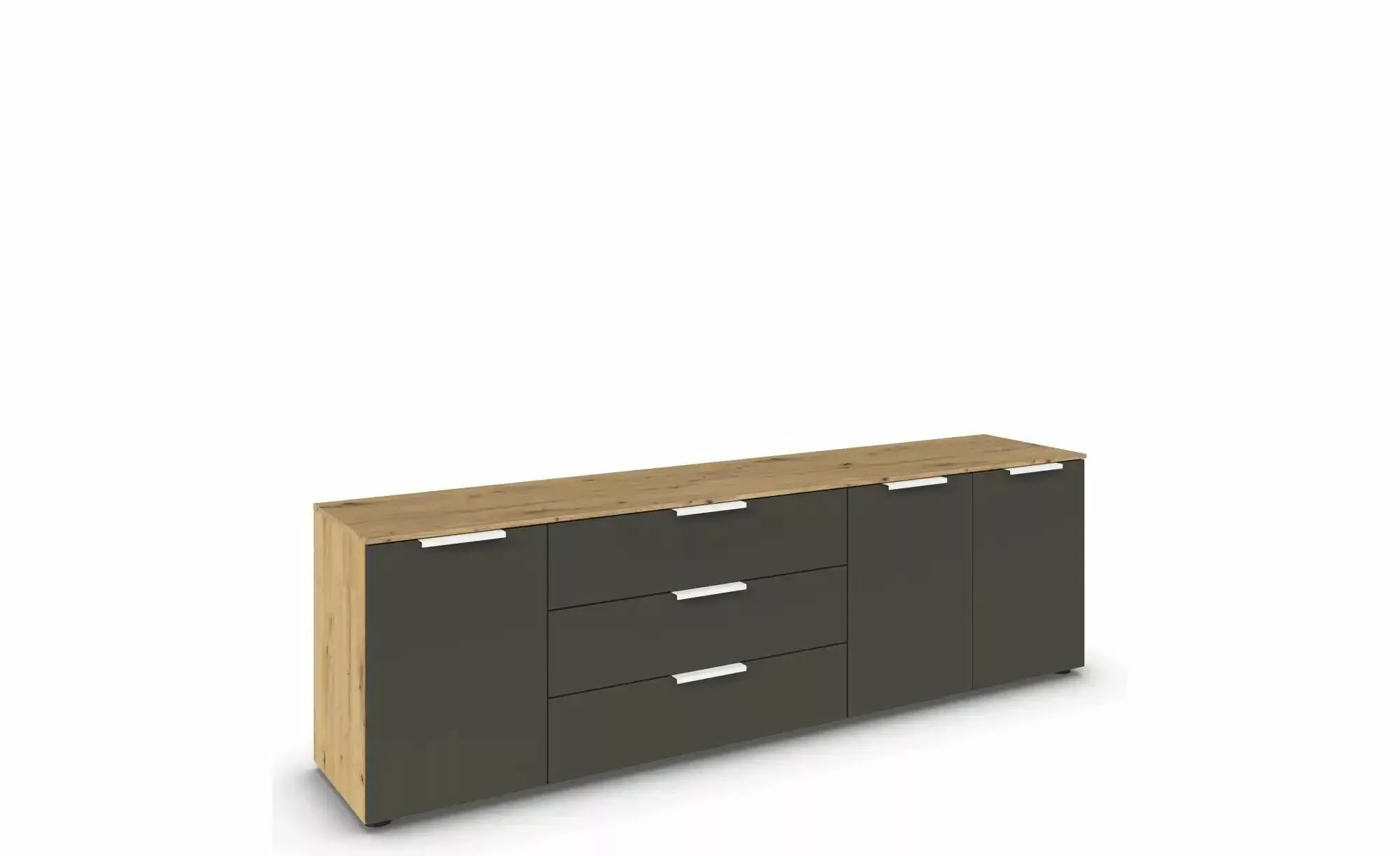 Sideboard   ¦ holzfarben ¦ Maße (cm): B: 199 H: 61 Kommoden & Sideboards > günstig online kaufen