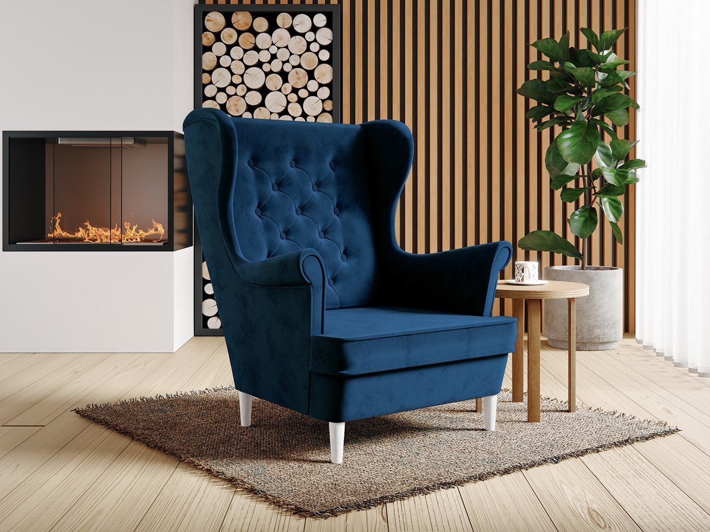 Beautysofa Sessel Falco III (stilvoll Polstersessel günstig online kaufen
