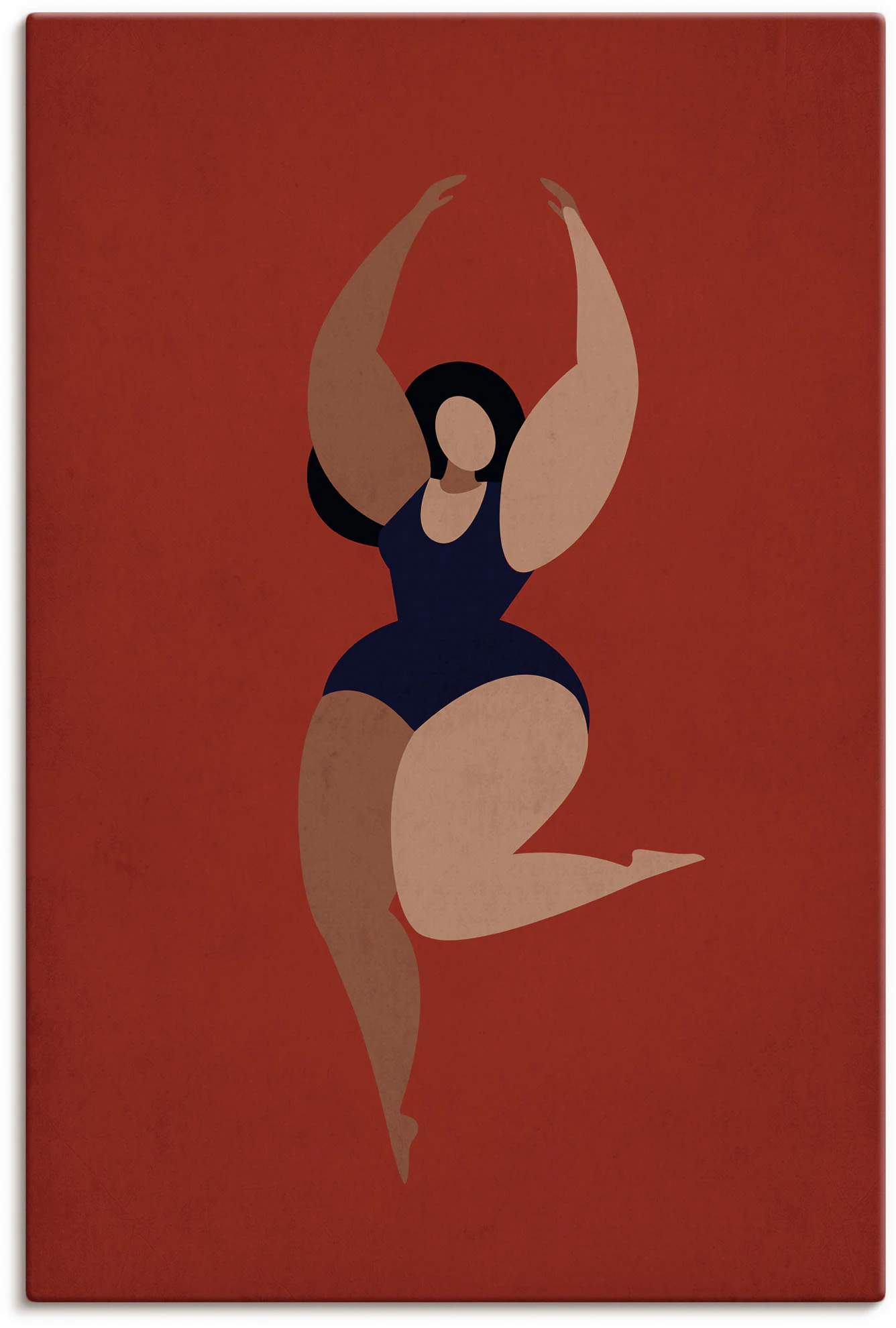 Artland Leinwandbild "Prima Ballerina", Bilder von Frauen, (1 St.), auf Kei günstig online kaufen