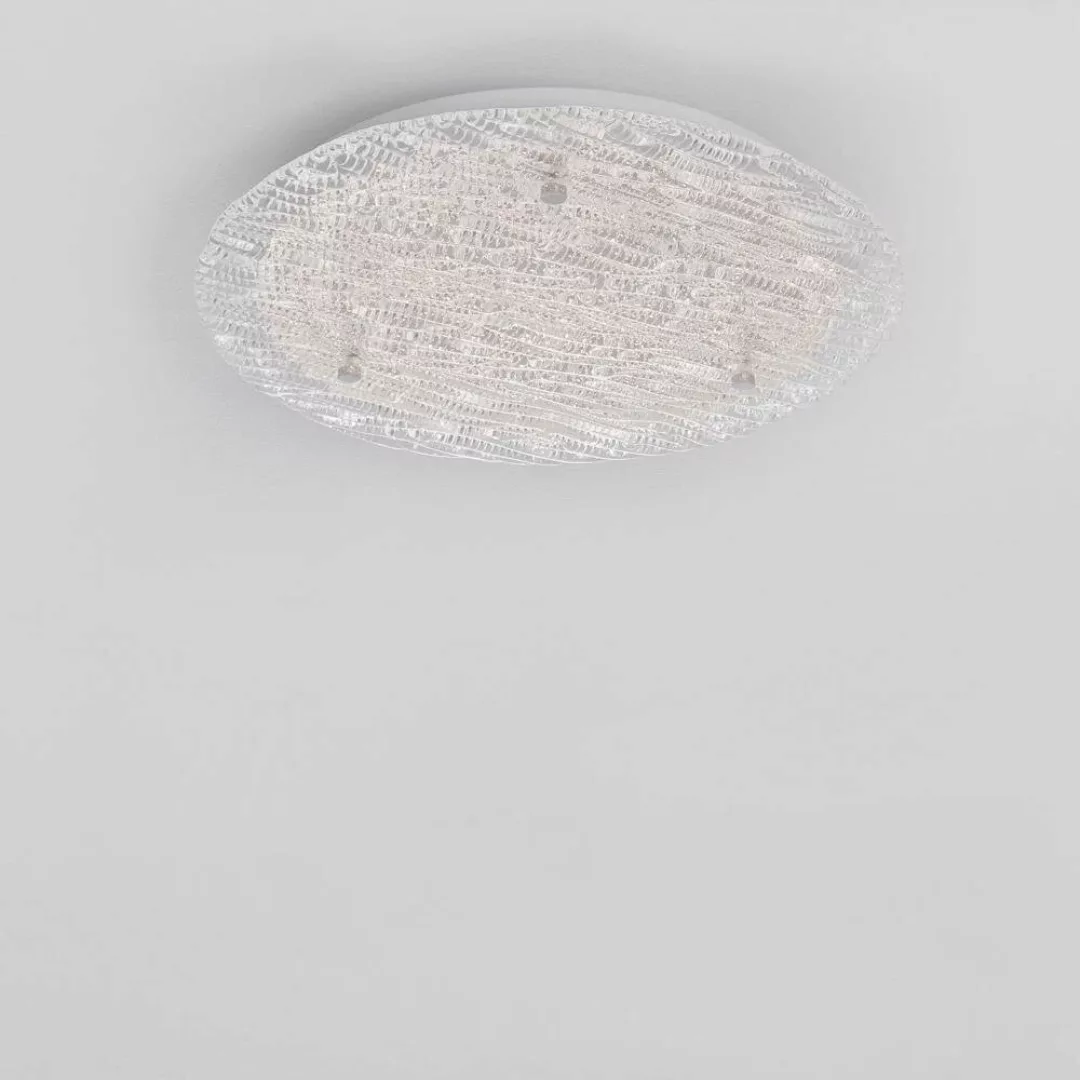 LED Wand- und Deckenleuchte Wing in Transparent 30W 1800lm günstig online kaufen