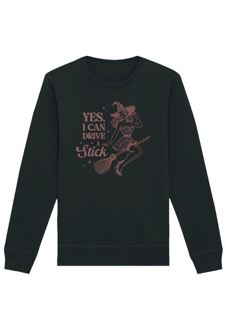 F4NT4STIC Sweatshirt Halloween Witch yes I can drive a stick Premium Qualit günstig online kaufen