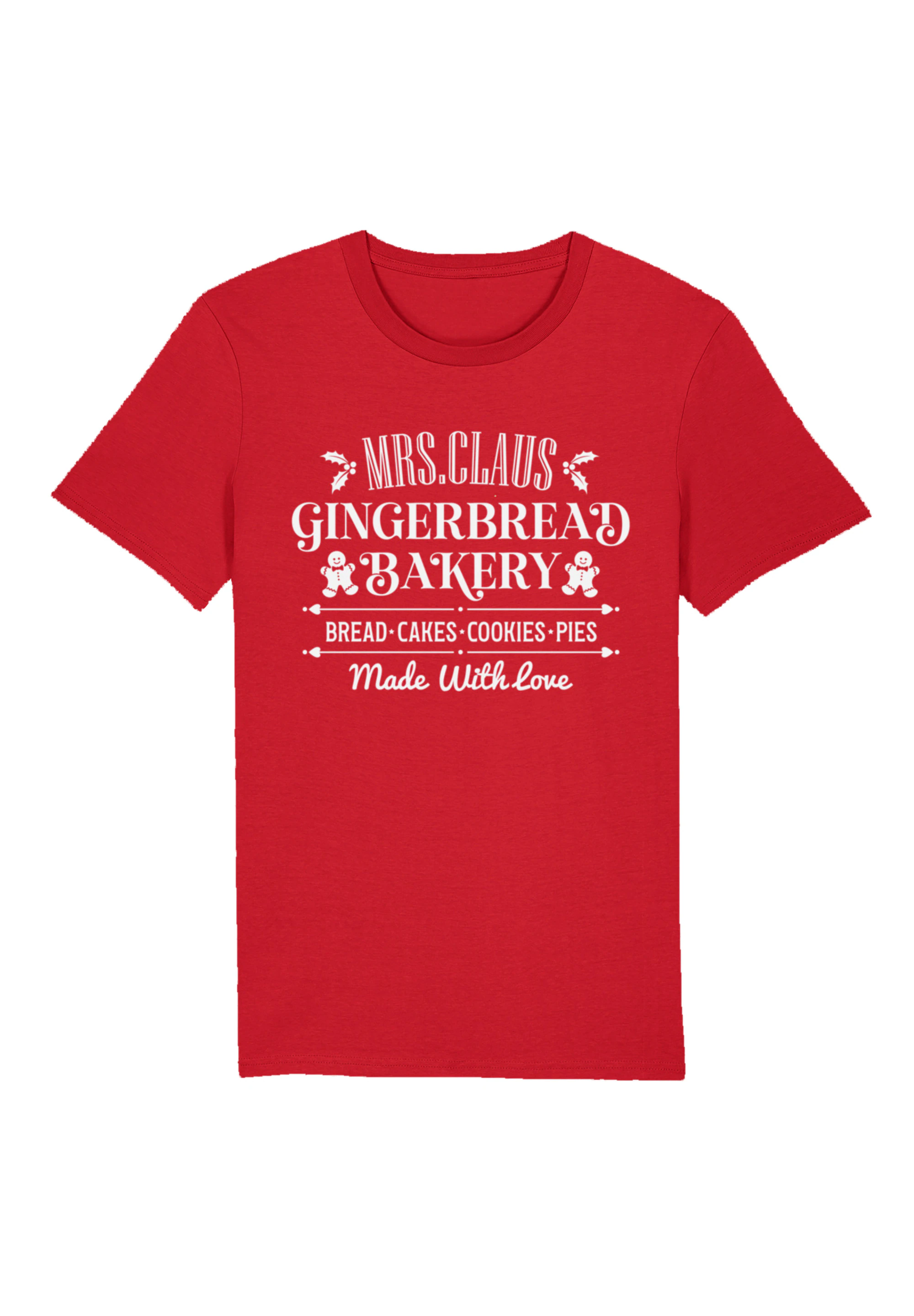 F4NT4STIC T-Shirt "Santas Gingerbread Bakery Weihnachten", Premium Qualität günstig online kaufen