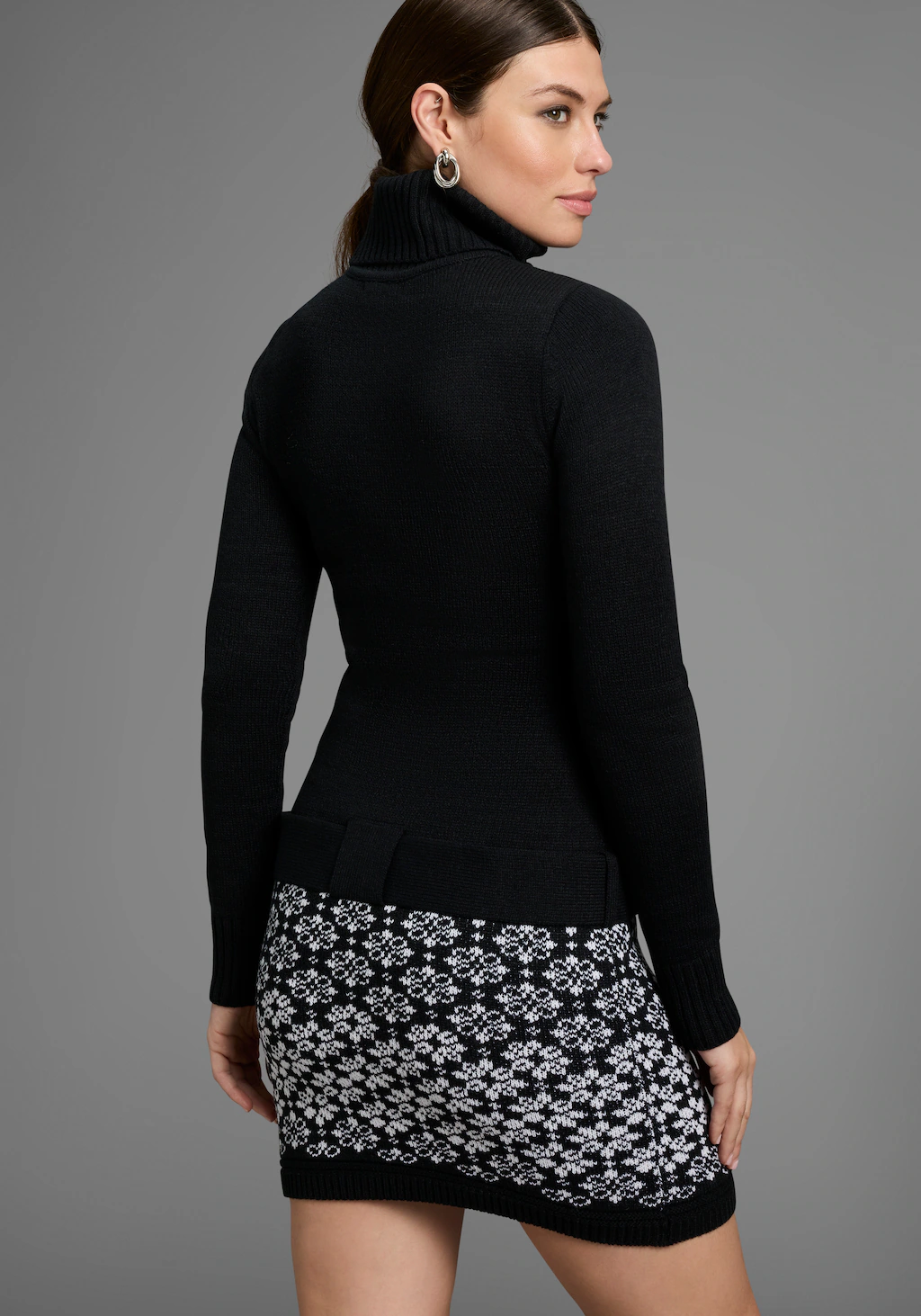 Melrose Strickkleid, festliche Anlässe und Partys, Mini-Schnittform, elegan günstig online kaufen