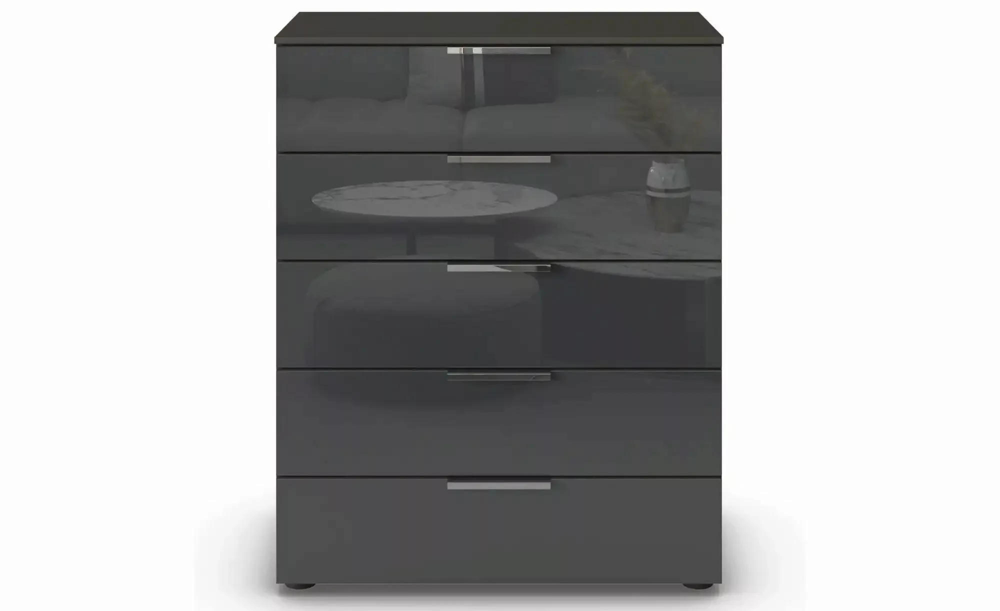 Kommode ¦ schwarz ¦ Maße (cm): B: 80 H: 100 Kommoden & Sideboards > Kommode günstig online kaufen