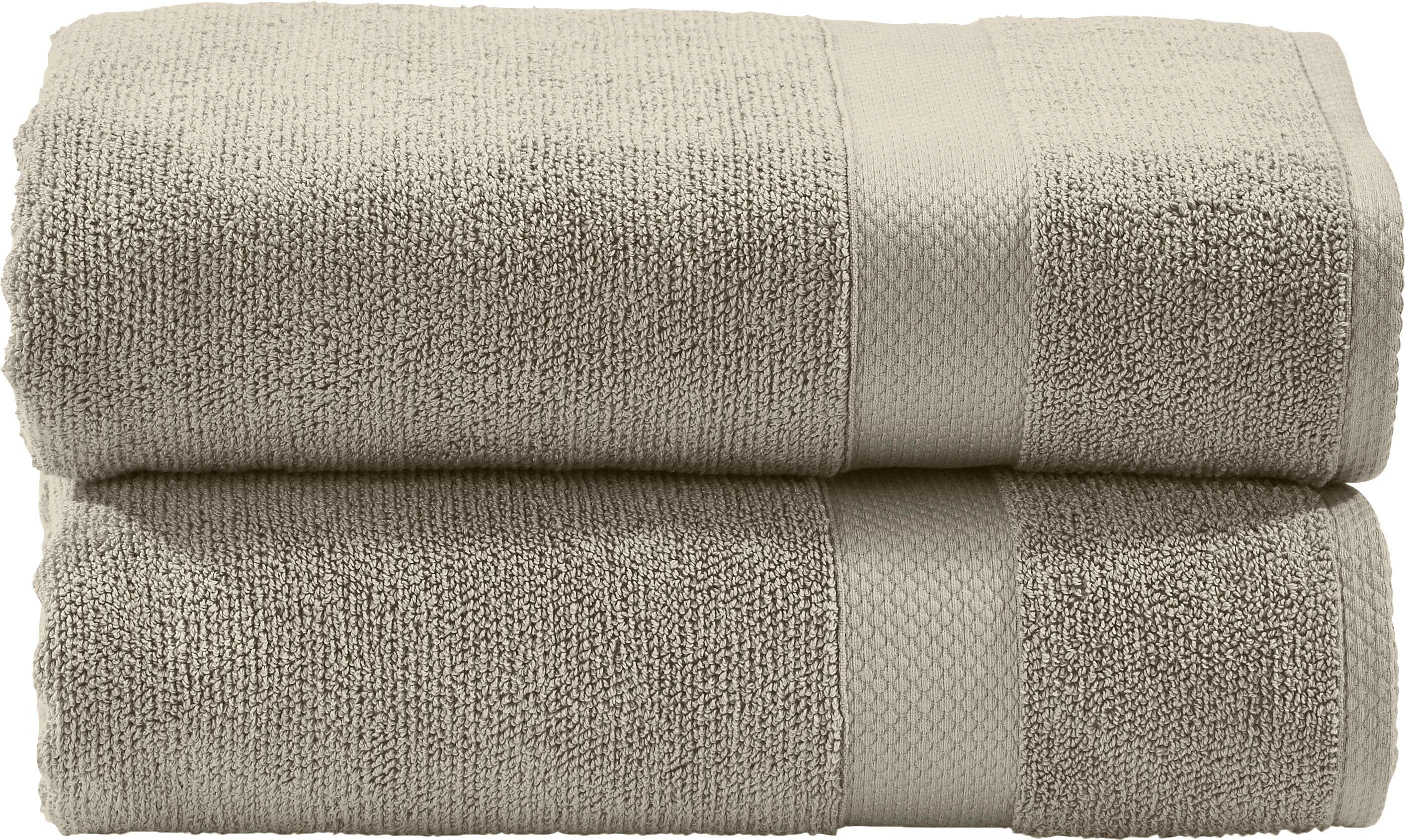 done.® Handtuch Set Deluxe, Zwirnfrottee (Set, günstig online kaufen