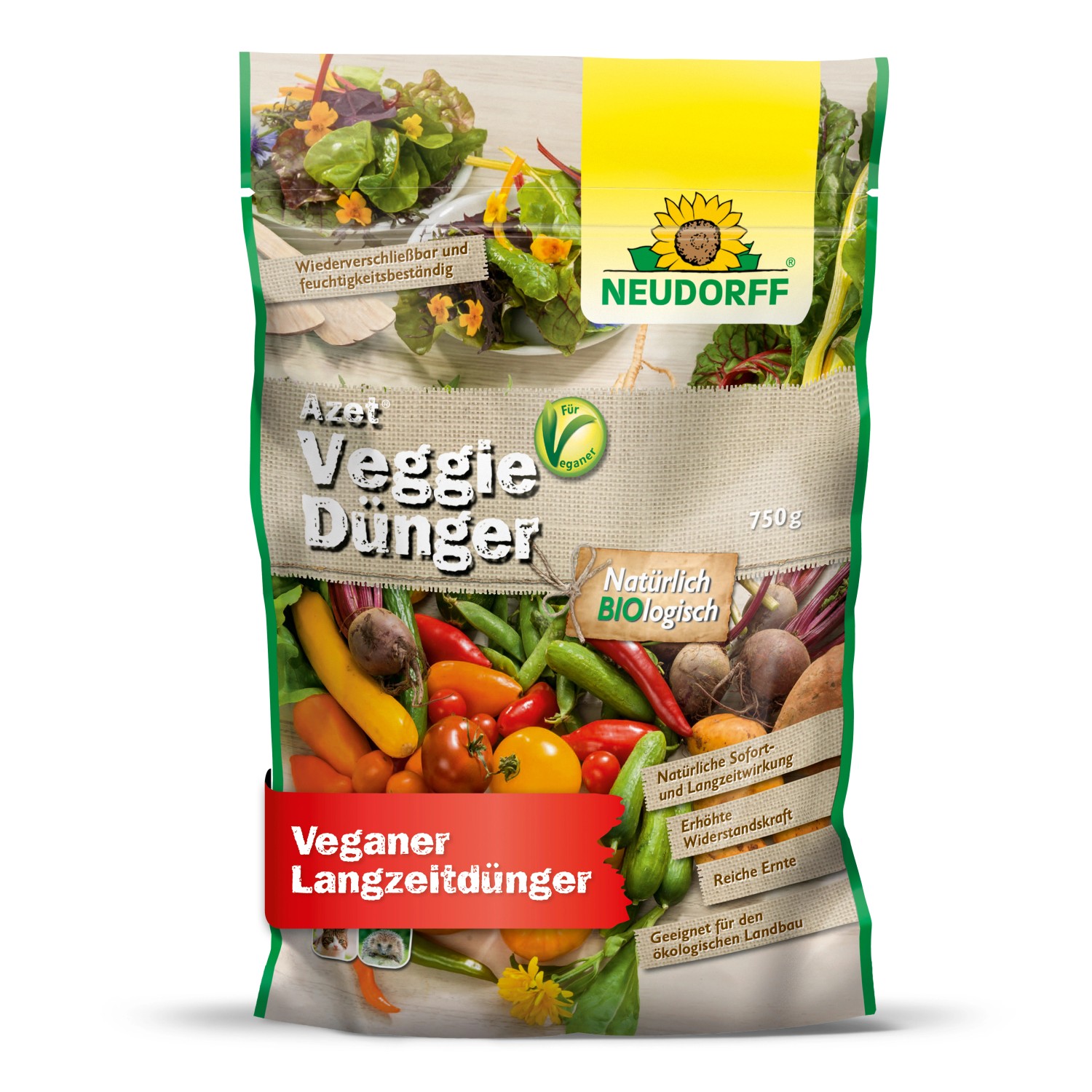 Neudorff Azet Veggie-Dünger 750 g vegan günstig online kaufen