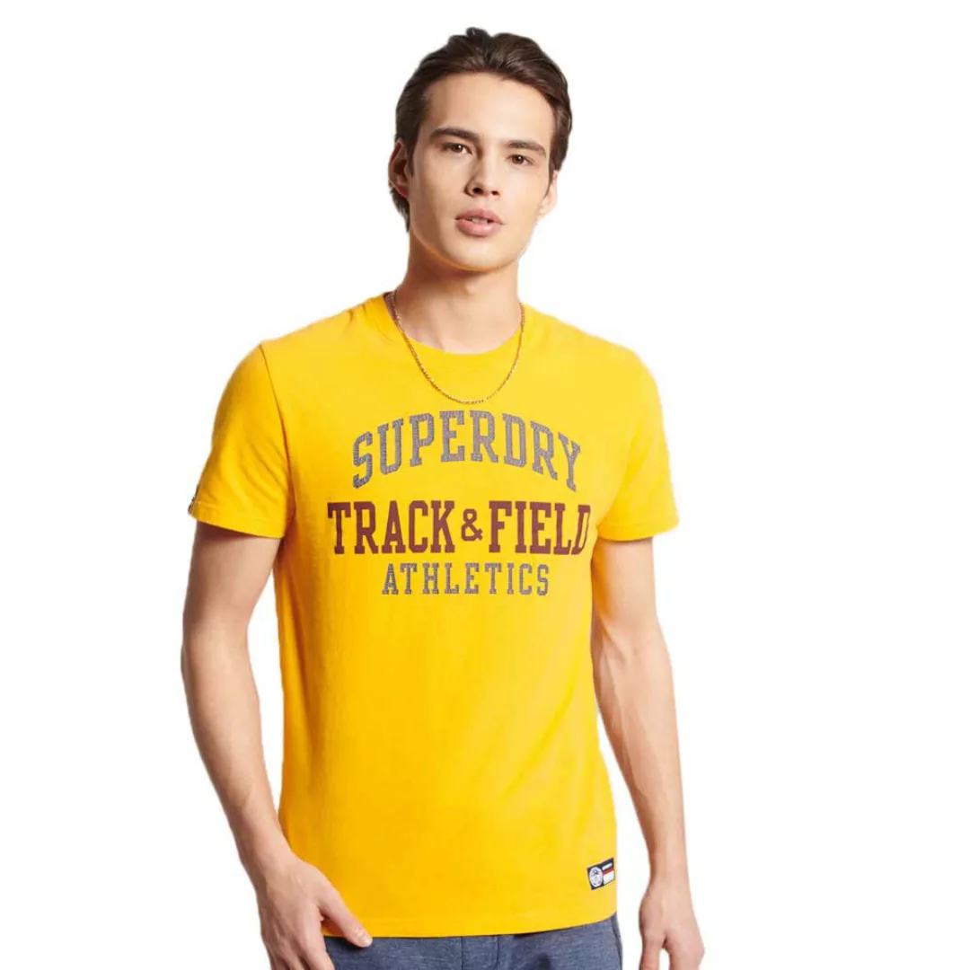 Superdry Track&field Graphic 220 Kurzarm T-shirt M Utah Gold günstig online kaufen