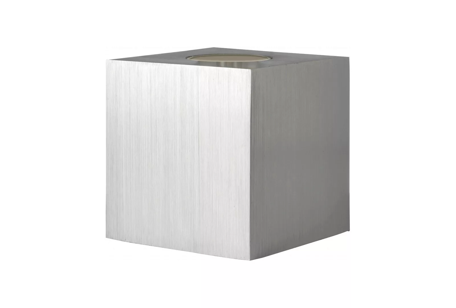 Sompex CUBIC Tischleuchte Silber Aluminium Würfel 8 cm günstig online kaufen