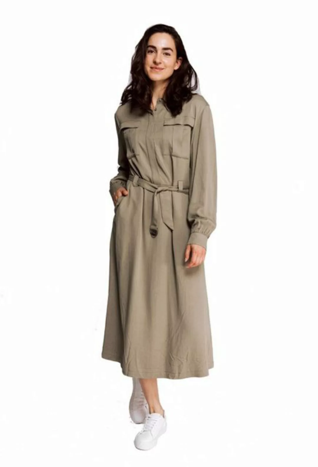 Zhrill Shirtkleid Blusenkleid AHRI Olive (0-tlg) günstig online kaufen