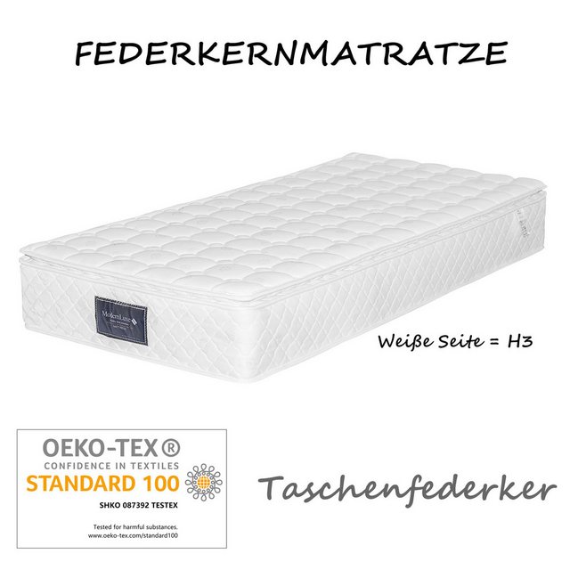 Fine Life Pro Bett Polsterbett mit USB-Ladefunktion, Kopfteil und LED-Beleu günstig online kaufen