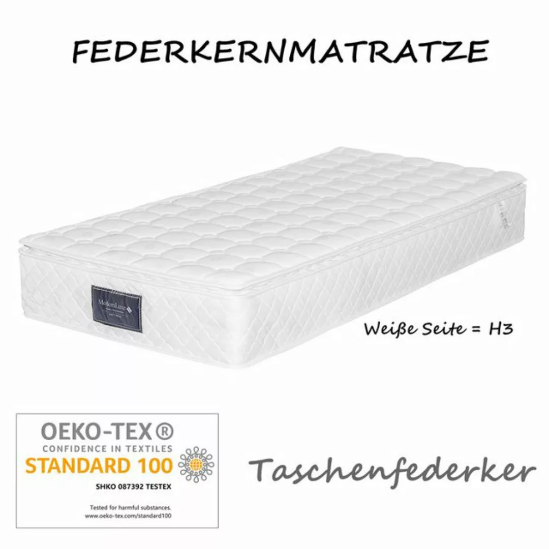 MODFU Polsterbett Hydraulisches, 90x200cm,Bett mit Lattenrost aus Metallrah günstig online kaufen