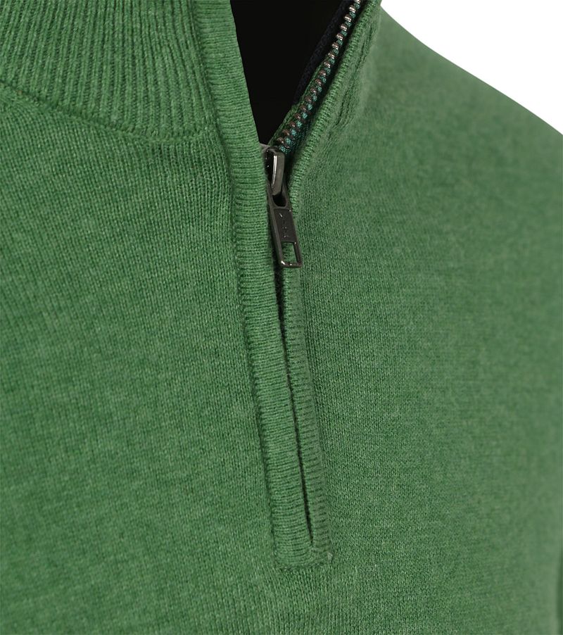 Steppin' Out Half-Zip Pullover Cotton Cashmere Grün - Größe L günstig online kaufen