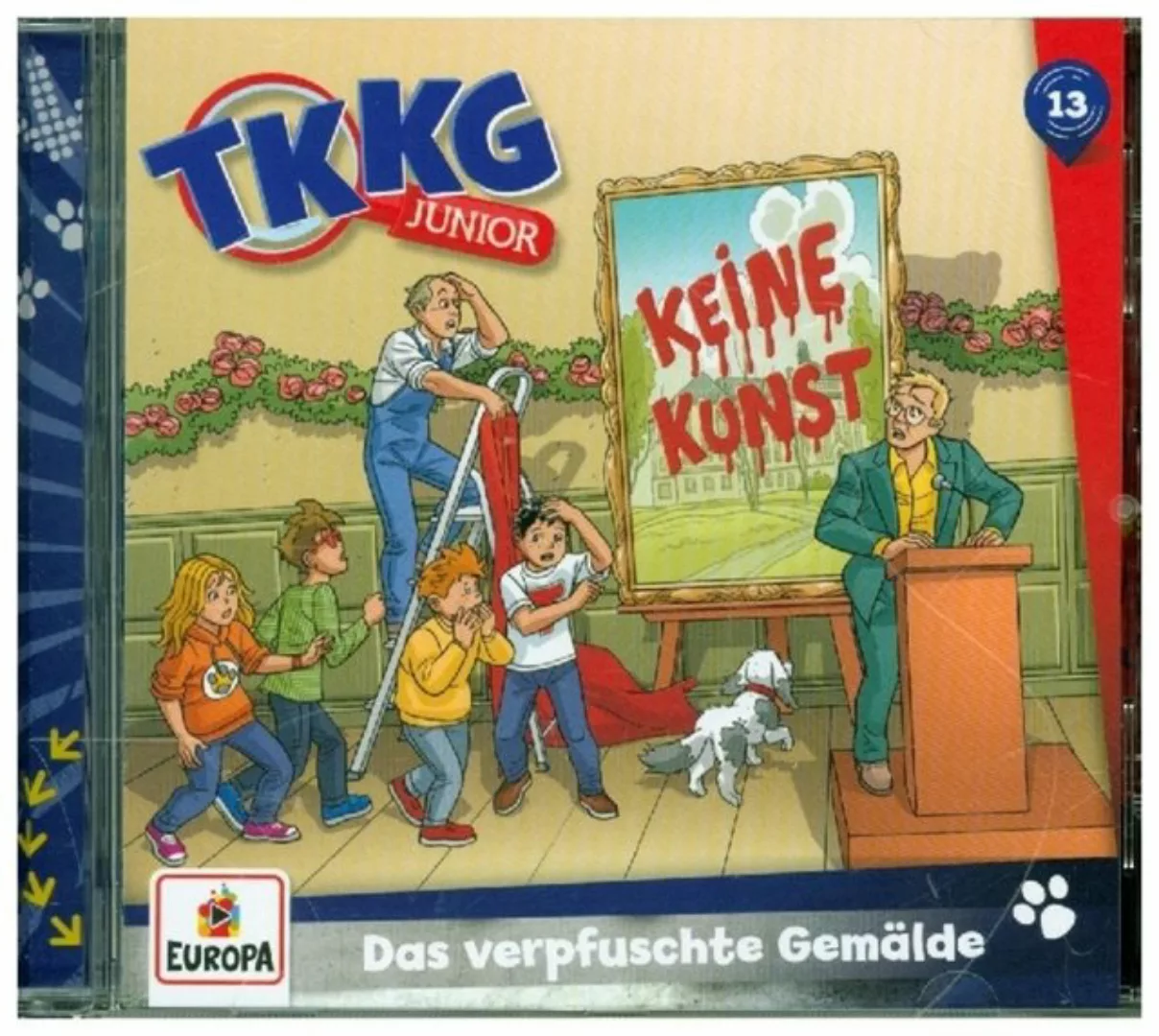 United Soft Media Hörspiel TKKG Junior - Das verpfuschte Gemälde. Tl.13, 1 günstig online kaufen