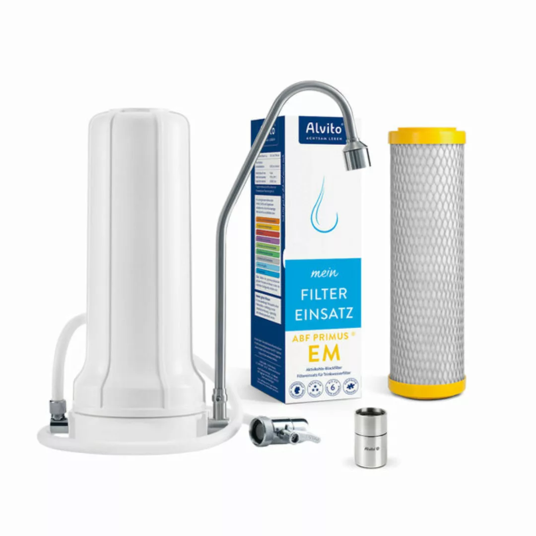 Alvito Wasserhahnfilter Pro Vital Mit 2-facher Wasservitalisierung günstig online kaufen