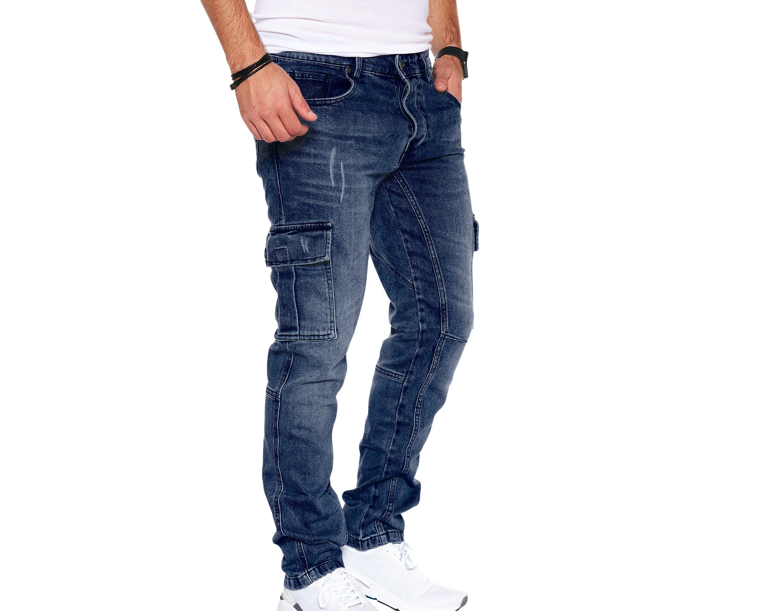 Styleko Chinohose 8004 Styleko Cargohose Herren günstig online kaufen